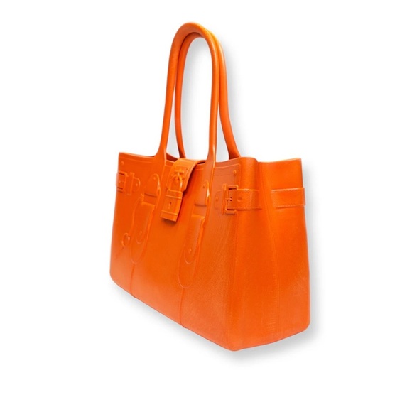 GREAT BAG CO Model M. Topaz tote Height / NWT 
Length: 16 in.
Depth: 6 in. - Picture 4 of 7